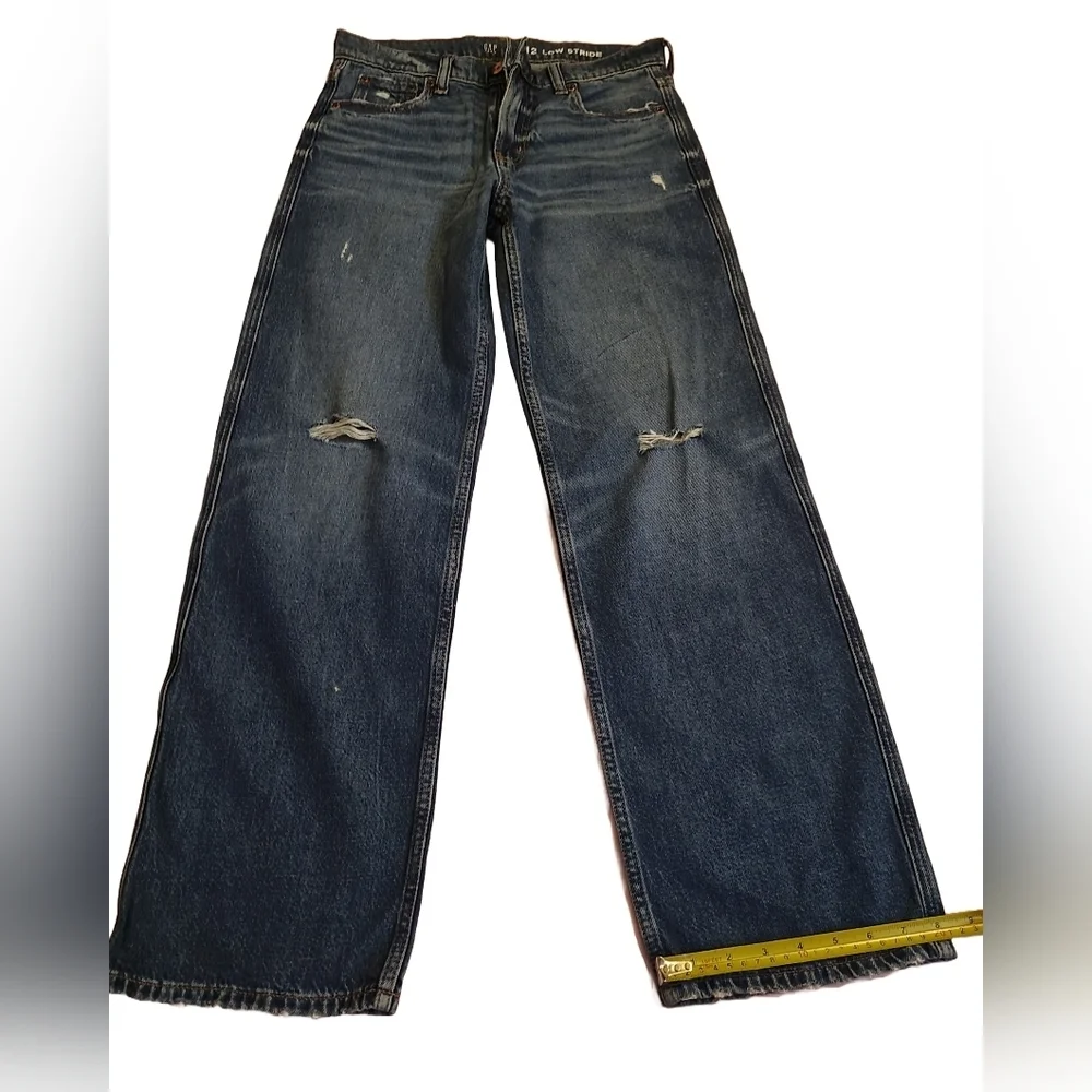 girls' blue jeans GAP